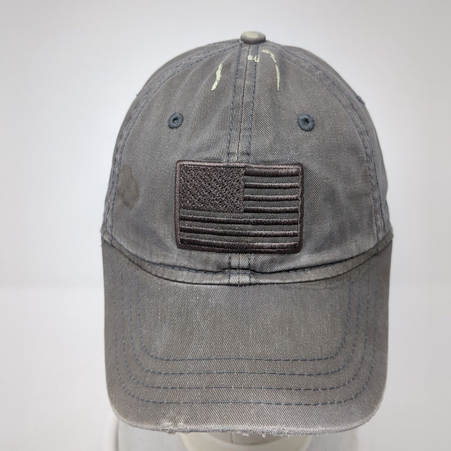 American Flag Strapback Hat Brown One Size Academy Sports + Outdoors