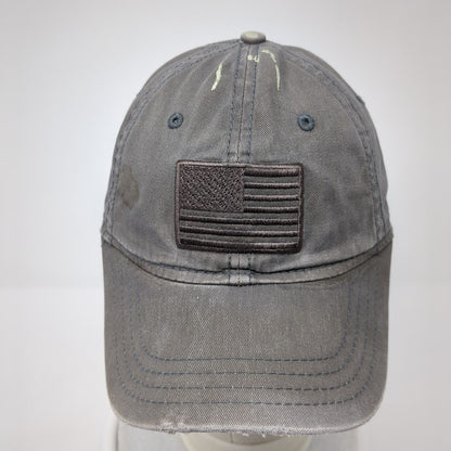 American Flag Strapback Hat Brown One Size Academy Sports + Outdoors
