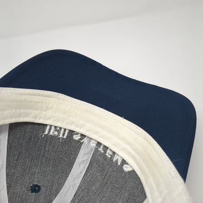 II:II Systems Snapback Trucker Hat Blue One Size Adjustable Mesh Back Zusa Z750