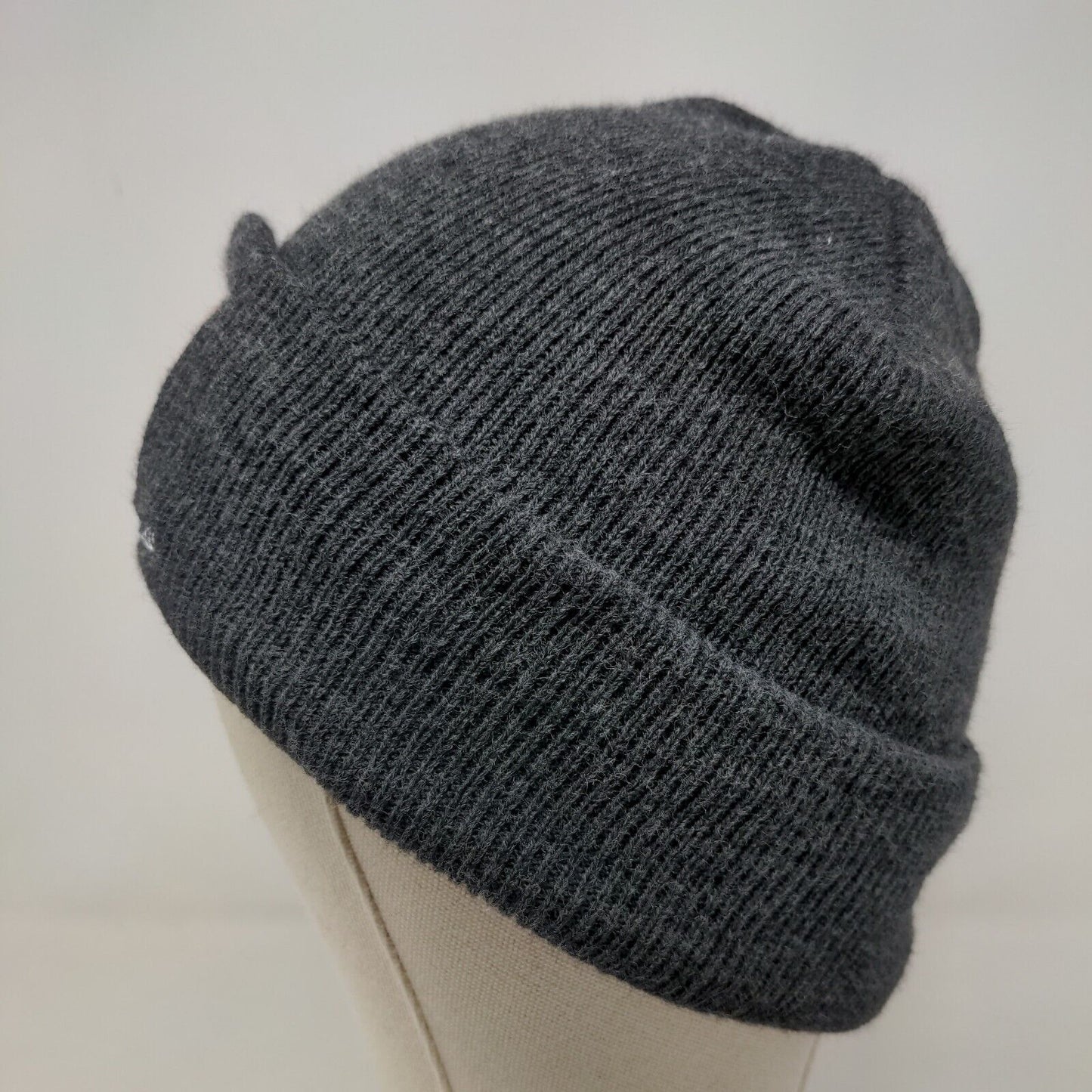 Cap America Men's Knit Beanie Hat Gray IU Health Hospital Embroidered Logo