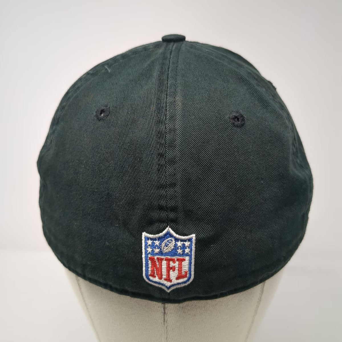 Reebok Baseball Cap Green L Oakland Raiders NFL Shield Logo Fitted Onfield Hat