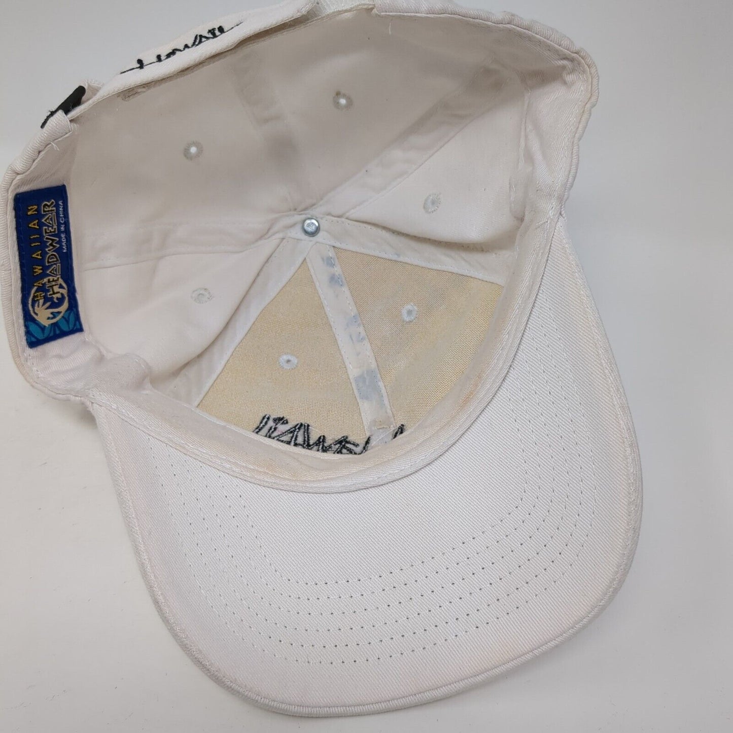 Hawaii Strapback Hat Multicolor OS Adjustable Embroidered Hawaiian Headwear