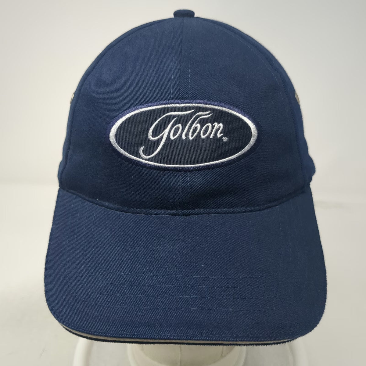 KC Caps Blue Baseball Cap One Size Golbon Protein Advantage Embroidered Hat