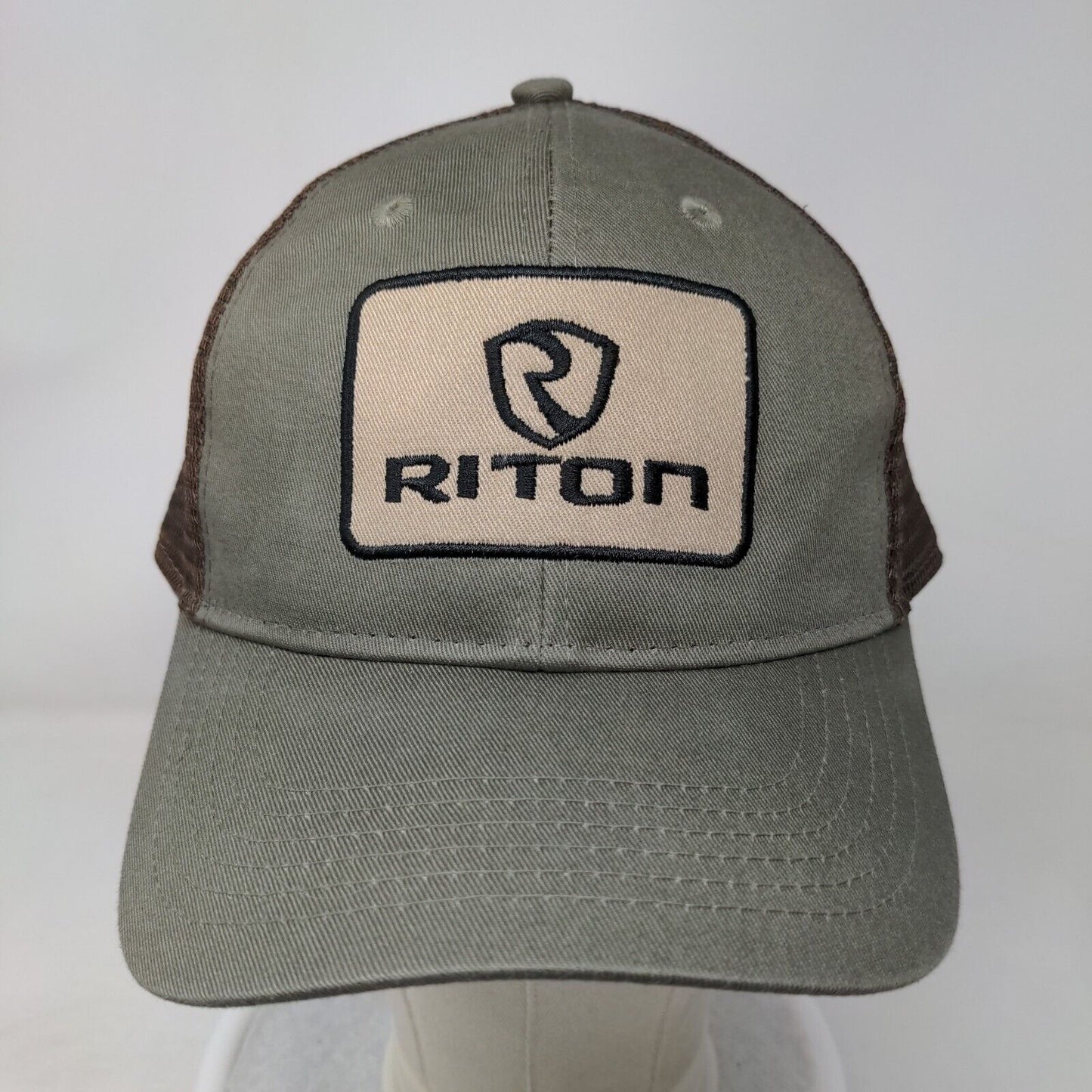 Riton Snapback Trucker Hat Multicolor One Size Embroidered Mesh Back 6 Panel