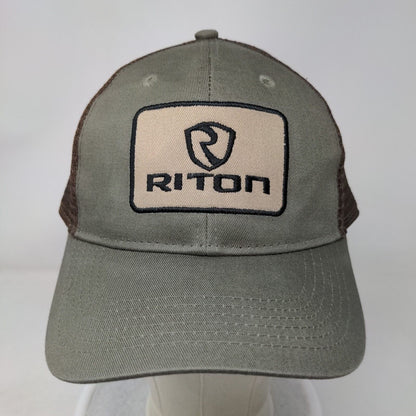 Riton Snapback Trucker Hat Multicolor One Size Embroidered Mesh Back 6 Panel