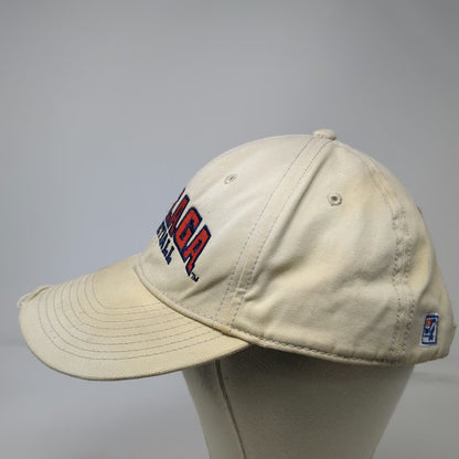 The Game Gonzaga Bulldogs NCAA Basketball Hat Beige One Size Slideback Cotton