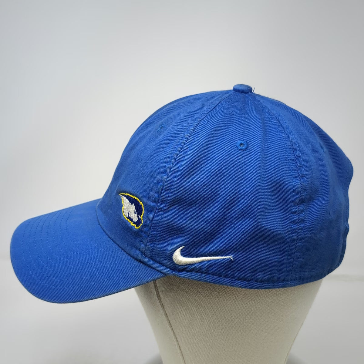 Nike Baseball Cap Blue One Size Heritage86 Bucknell Bison Slideback Cotton Hat