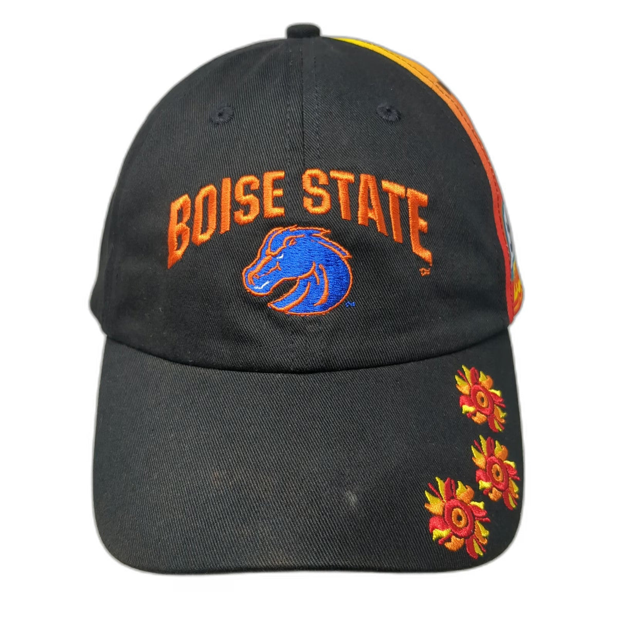 Boise State Broncos NCAA Black Hat One Size Tostitos Fiesta Bowl Embroidered