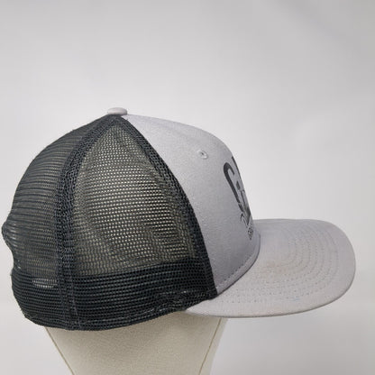 GRO Grass Roots Ontario Snapback Trucker Hat Gray One Size Mesh Back