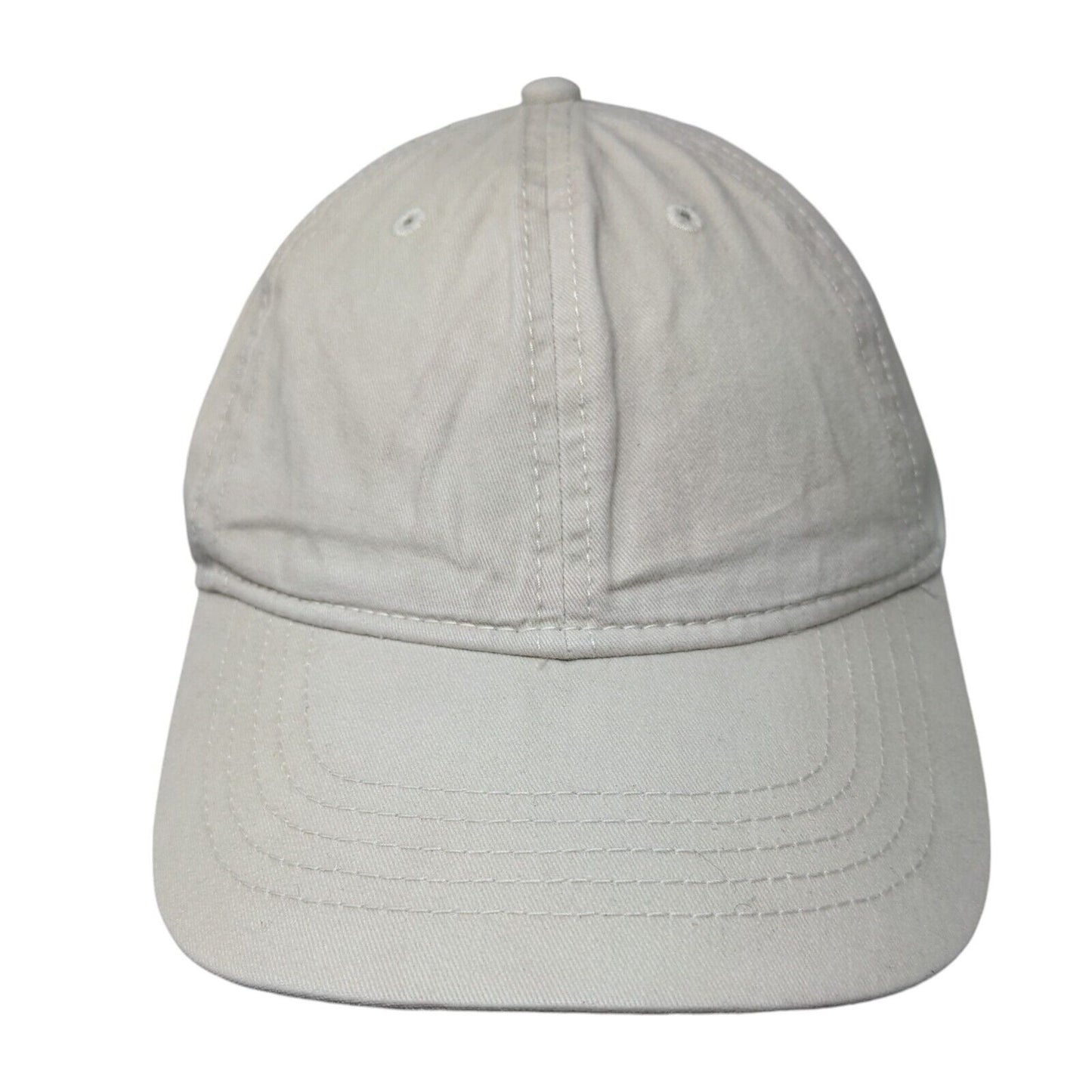 Unbranded Slideback Hat Brown OSFM Adjustable Solid Blank 6 Panel
