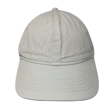 Unbranded Slideback Hat Brown OSFM Adjustable Solid Blank 6 Panel