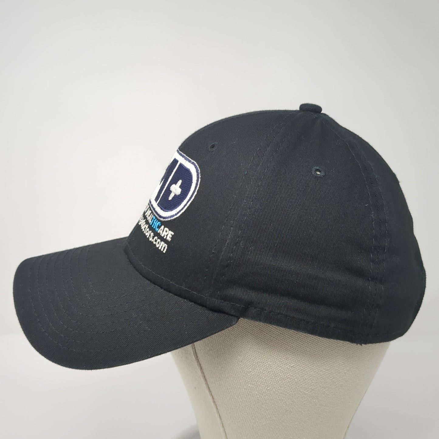 MD Marijuana Doctors Strapback Hat Black One Size Adjustable New Era
