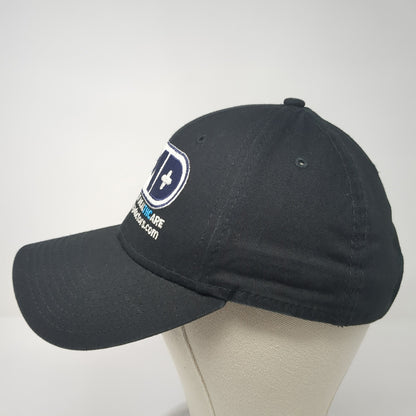 MD Marijuana Doctors Strapback Hat Black One Size Adjustable New Era
