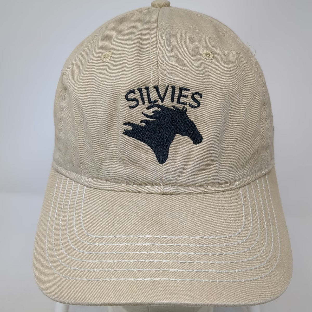 Outdoor Cap Baseball Cap Beige One Size Silvies Valley Ranch Horse Golf Hat