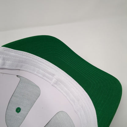 J.C.A. Underground Snapback Trucker Hat Green OS Adjustable Mesh Back Richardson
