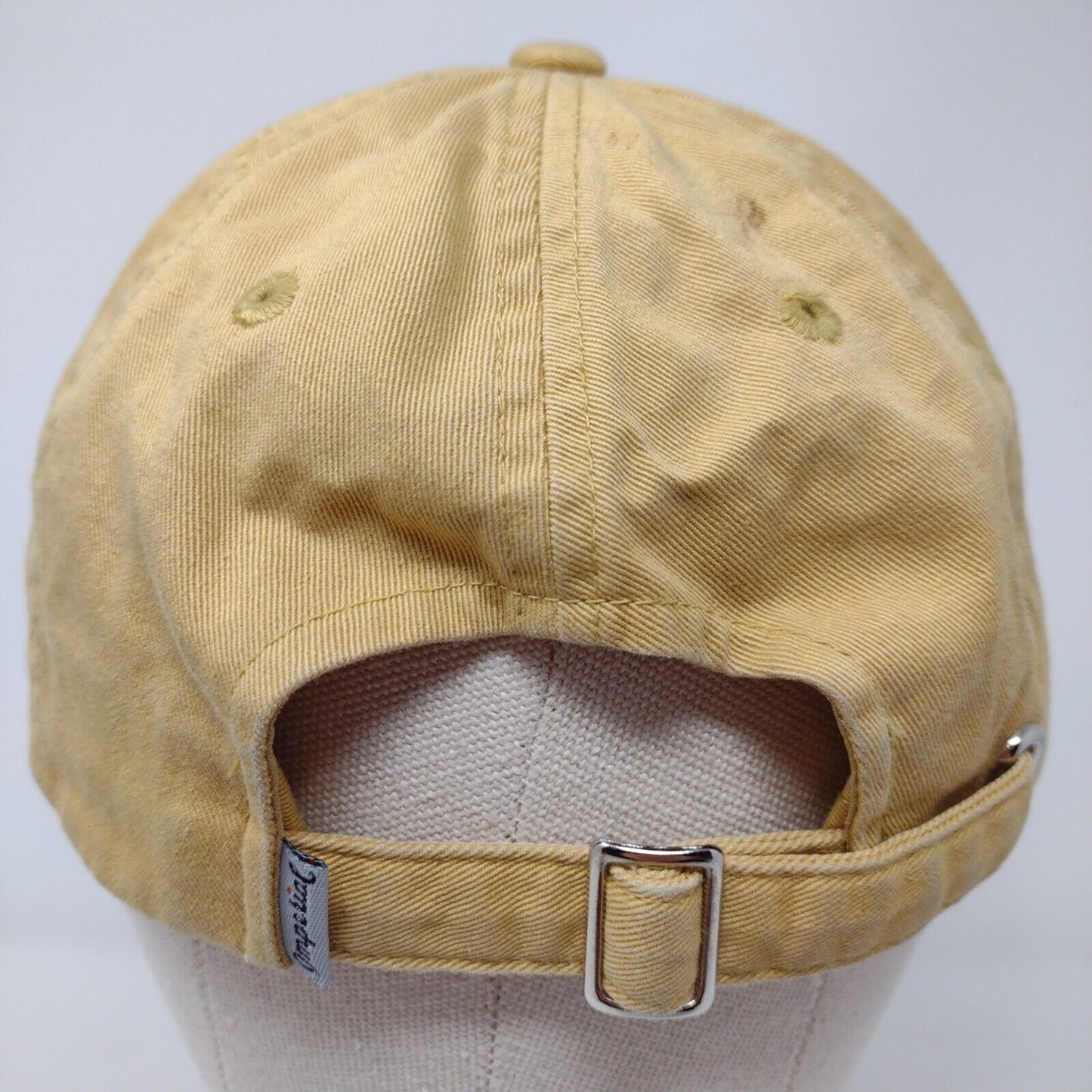 Grand Cypress Slideback Hat Tan One Size Adjustable Embroidered Imperial Cotton