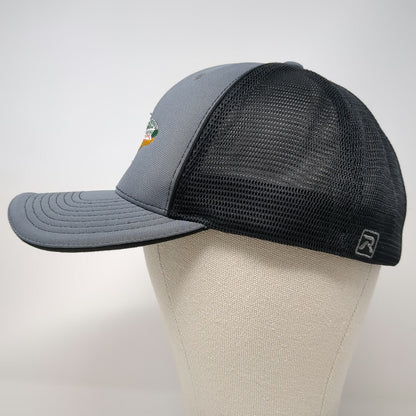 Richardson 172 Baseball Cap Gray XL Idaho Angler Boise Fishing Mesh Trout Hat