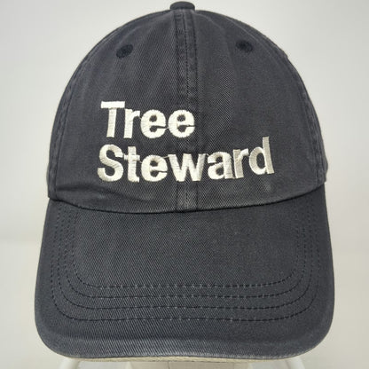 Port Authority Baseball Cap Blue One Size Boise Idaho Tree Steward Strapback Hat