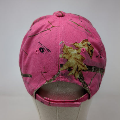 Mossy Oak Strapback Hat Camo OSFA Adjustable Embroidered Hunting