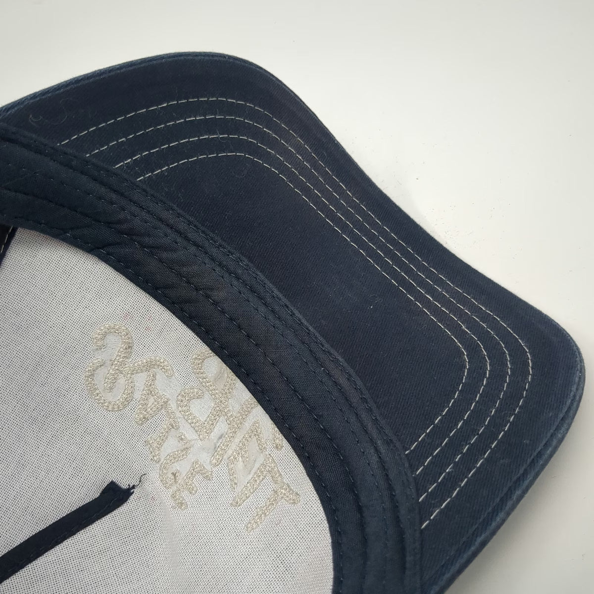 Idyllwind Trucker Hat Blue One Size Raise Hell Baby Mesh Back Snapback Cotton