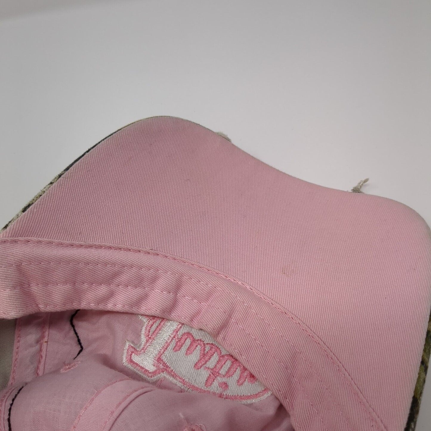 Justin Boots Strapback Trucker Hat Camo One Size Mesh Back Embroidered