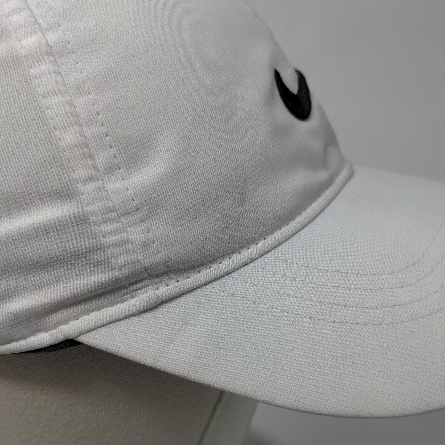 Nike Golf Strapback Hat White OSFM Mountain America Credit Union