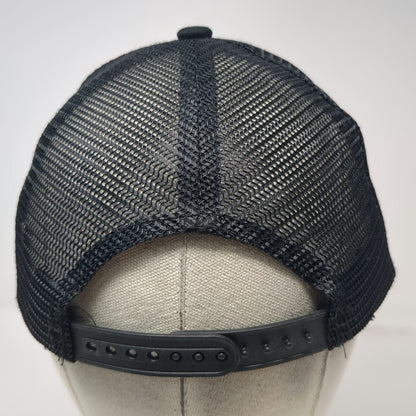 Trucker Hat Green One Size San Diego California Mesh Snapback Curved Brim Hat