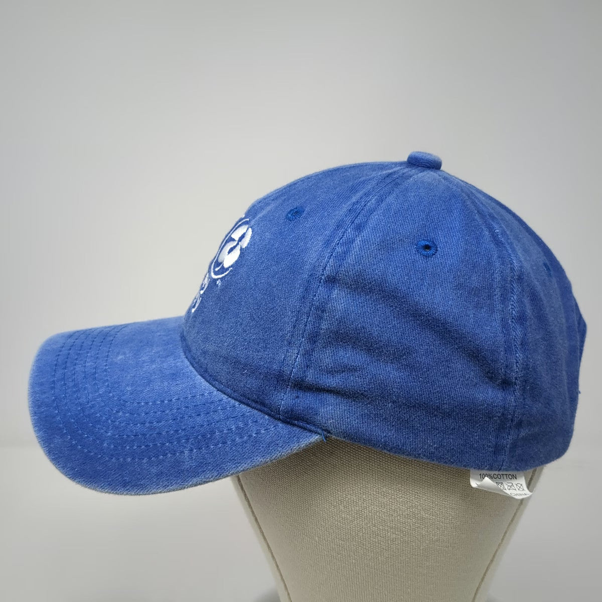 New Jersey Lottery Embroidered Logo Blue Baseball Cap One Size Adjustable Hat