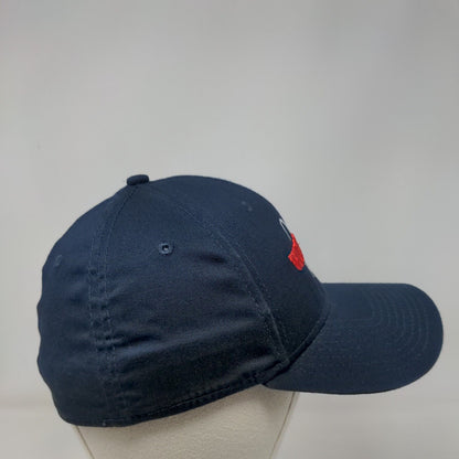 Western Marketing Fitted Hat Blue M/L Embroidered New Era 39Thirty