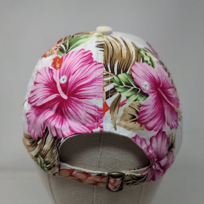 Germany Downtown Slideback Hat Multicolor One Size Adjustable Floral 6 Panel