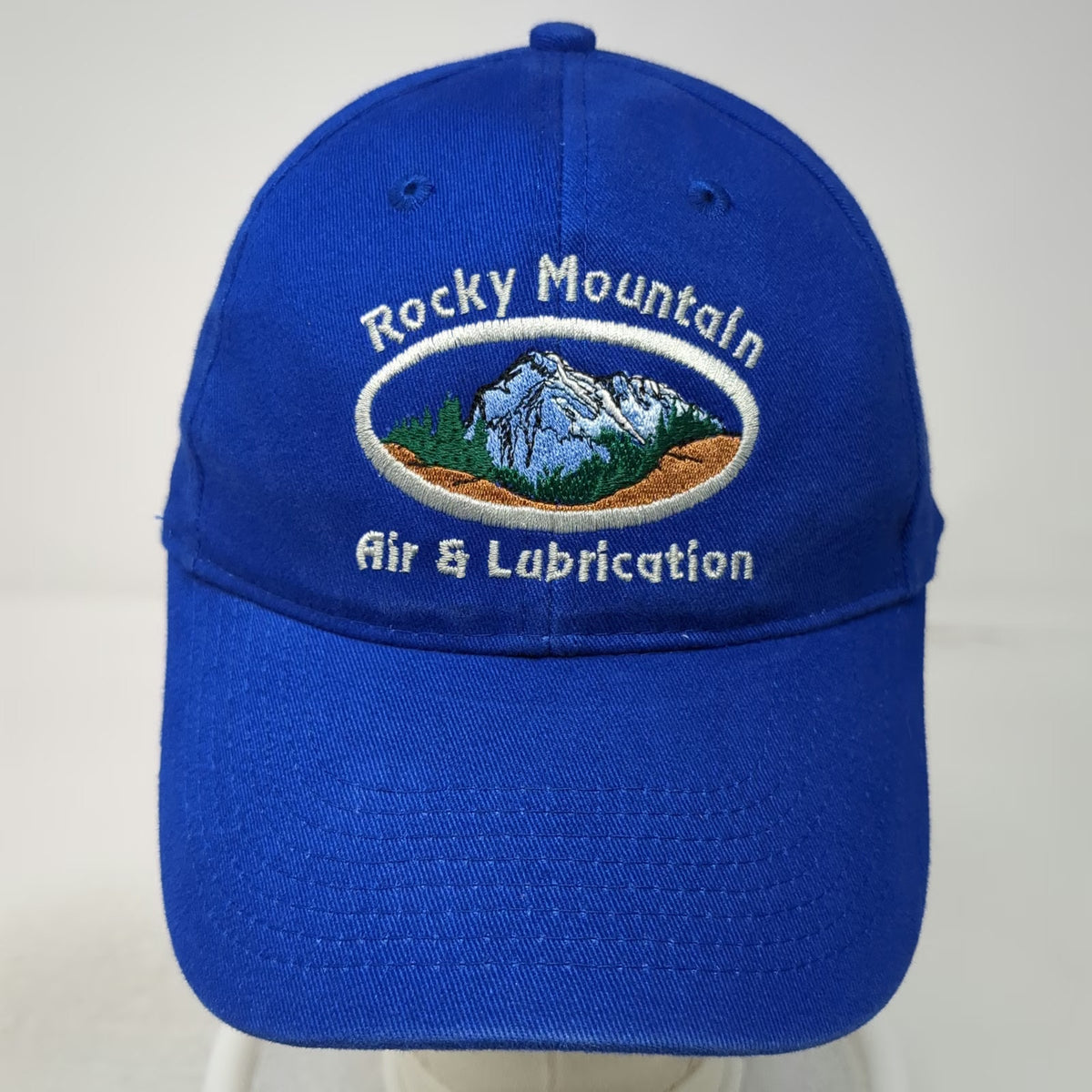 OTTO Baseball Cap Blue One Size Rocky Mountain Air Lubrication Strapback Hat