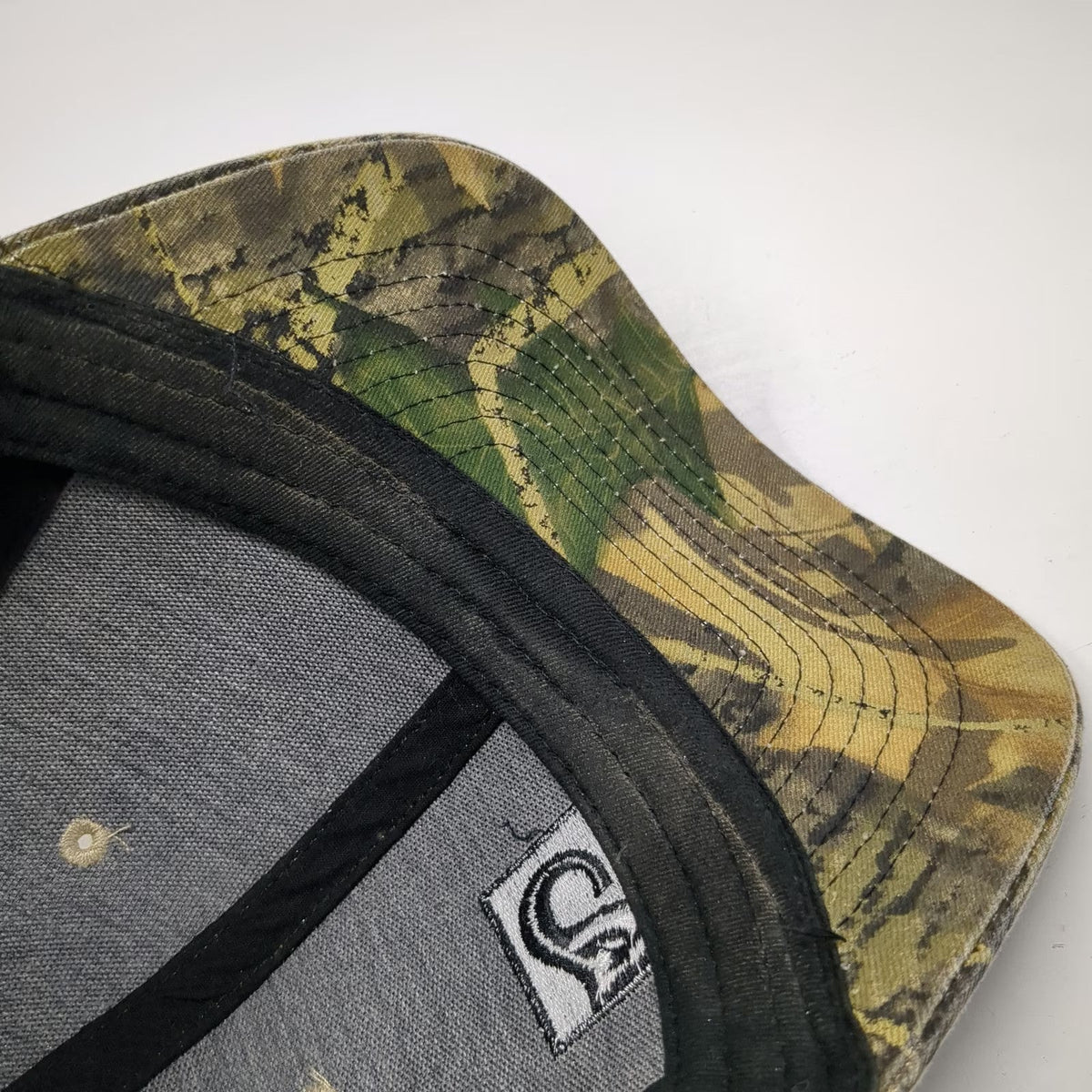 Max Trucker Hat Green One Size Camo HIAB Logo Mesh Snapback Load Handling Gear