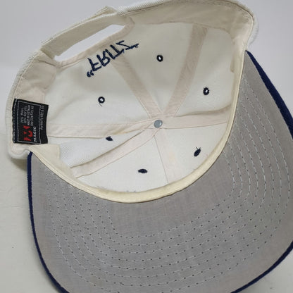 Magic Baseball Cap White Blue One Size Catalina Island Scuba Diving Flag Hat