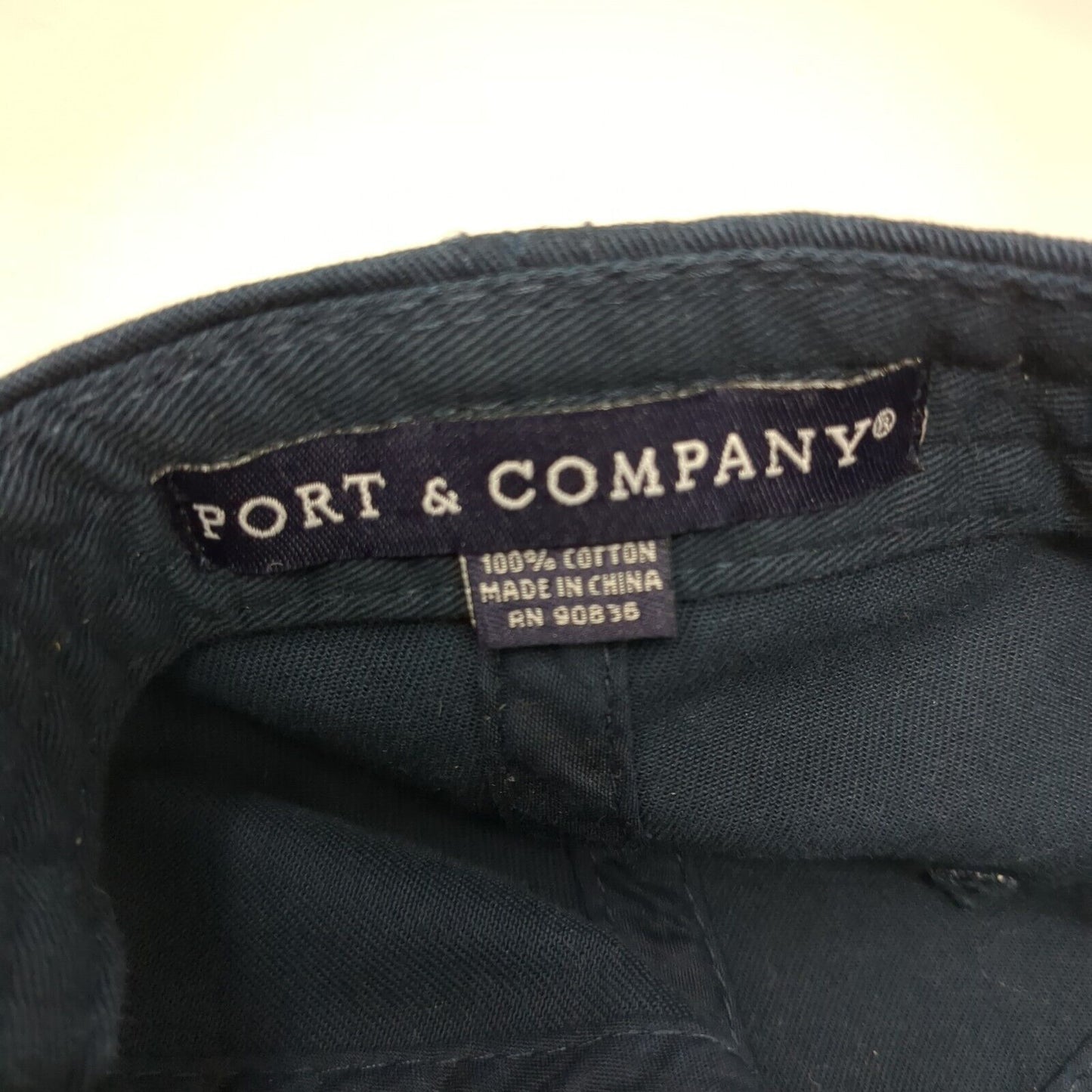 Idaho First Bank Strapback Hat Blue One Size 6 Panel Port & Company