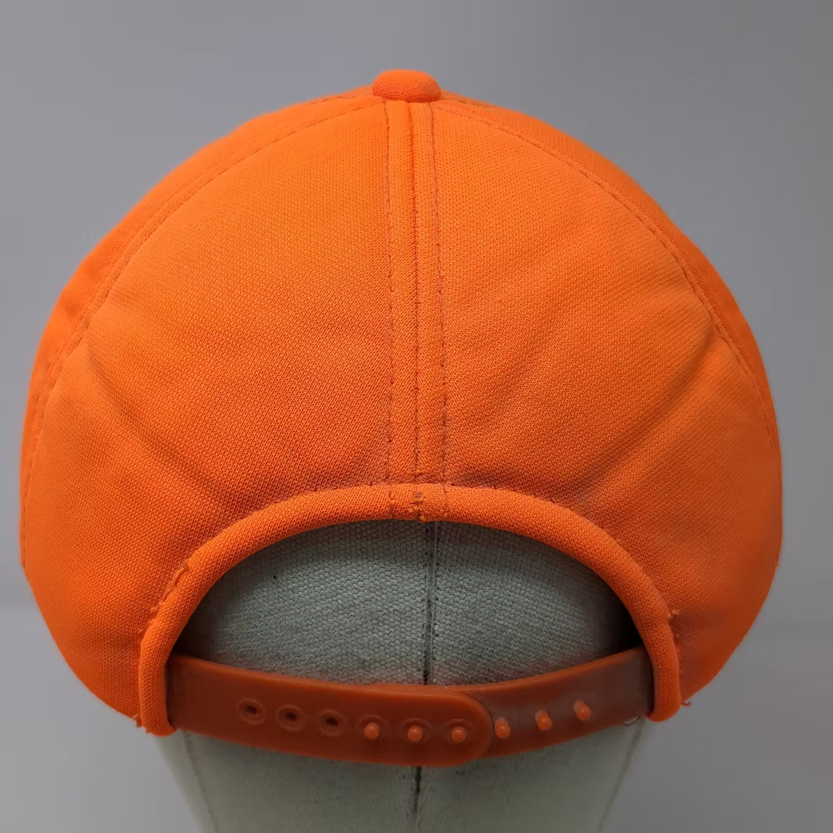 Buck Bay Orange Trucker Hat Dog Pointer Embroidered Hat Ear Flaps Vintage Foam