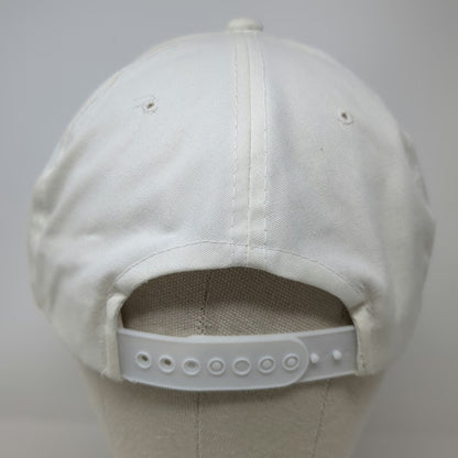 Yupoong 5 Panel White One Size Hat Boise Cascade West Tacoma Mill Rope Brim