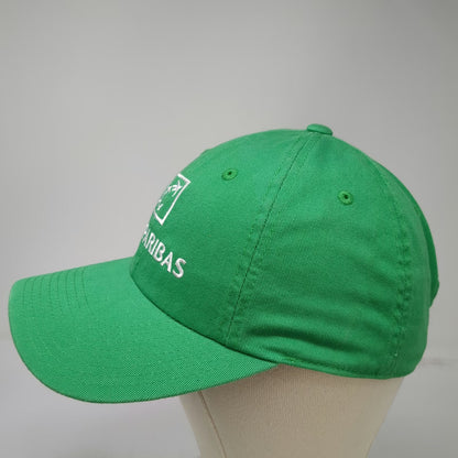 American Needle Baseball Cap Green One Size BNP Paribas Tennis Hat Slideback