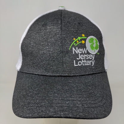 New Jersey Lottery Men's Snapback Mesh Back Hat Multicolor Cotton Blend