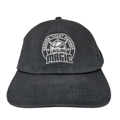 Hit Wear Men's Slideback Hat Black OSFA Osceola Magic Season Ticket Member Logo