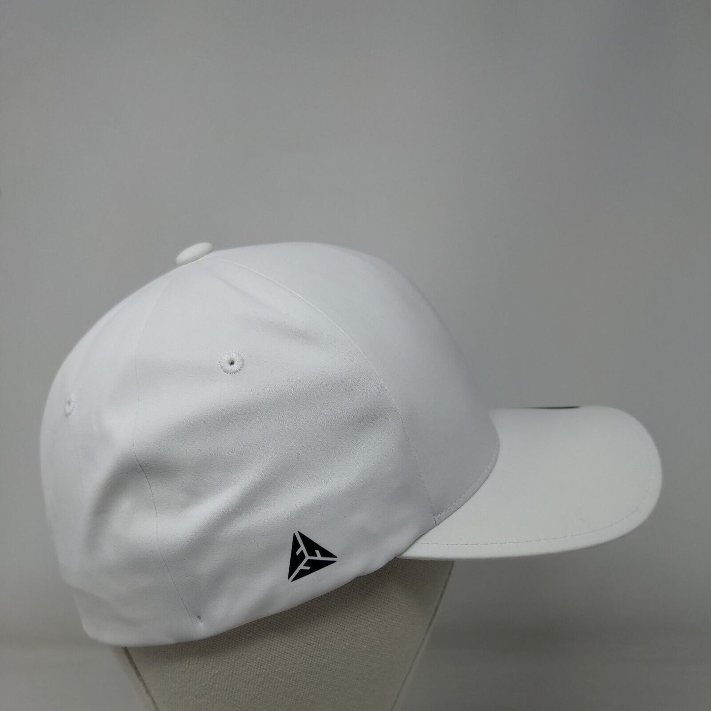 Altimeters Fitted Hat White Large/XL Flexfit Delta Embroidered 6 Panel