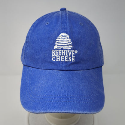 Beehive Cheese Slideback Hat Blue One Size Adjustable Embroidered HG