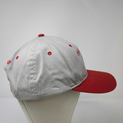 Richardson Snapback Hat Gray Red L Chaminade Flyers Baseball Structured Crown