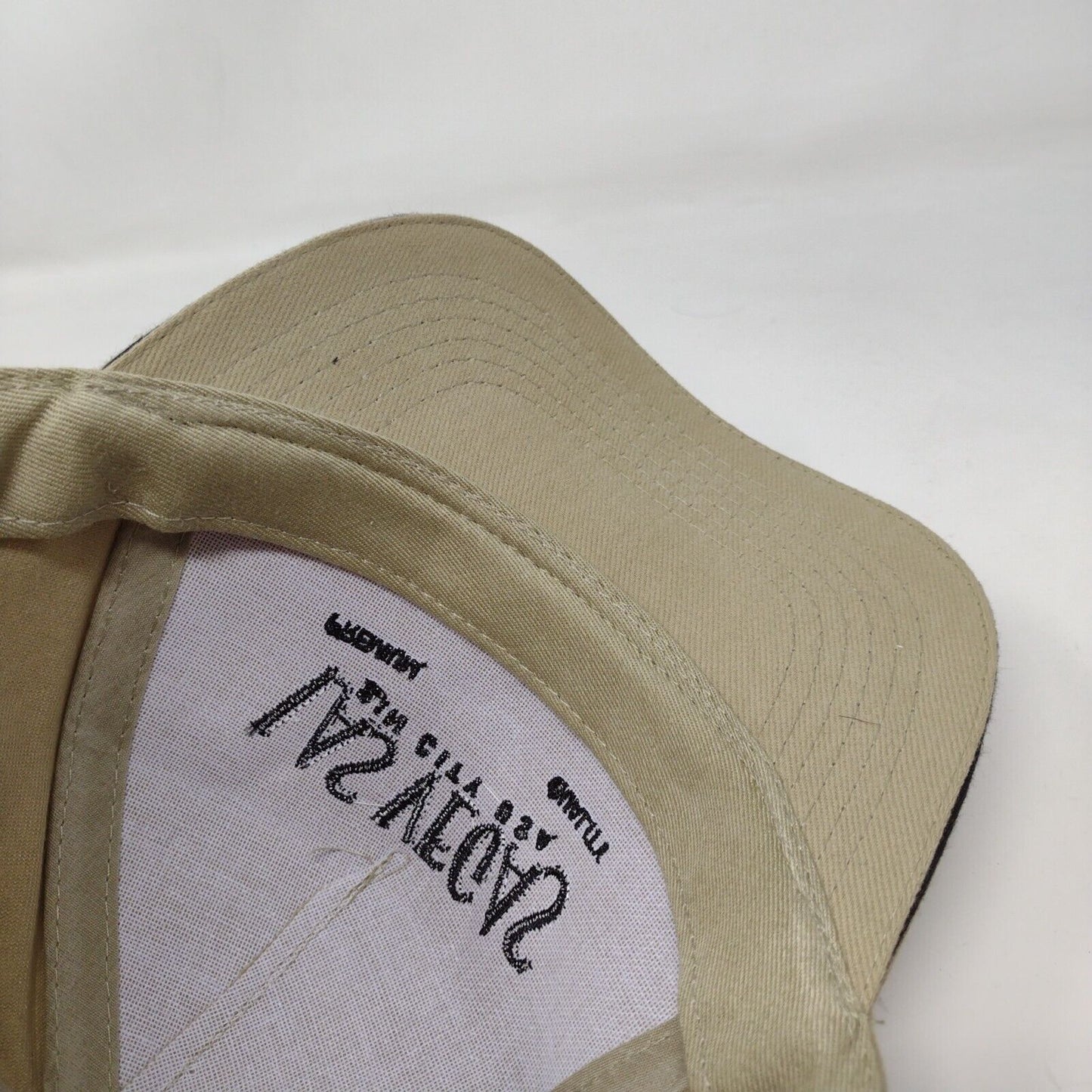 Las Vegas Sin City USA The Strip Strapback Hat Tan OSFA Adjustable 6 Panel