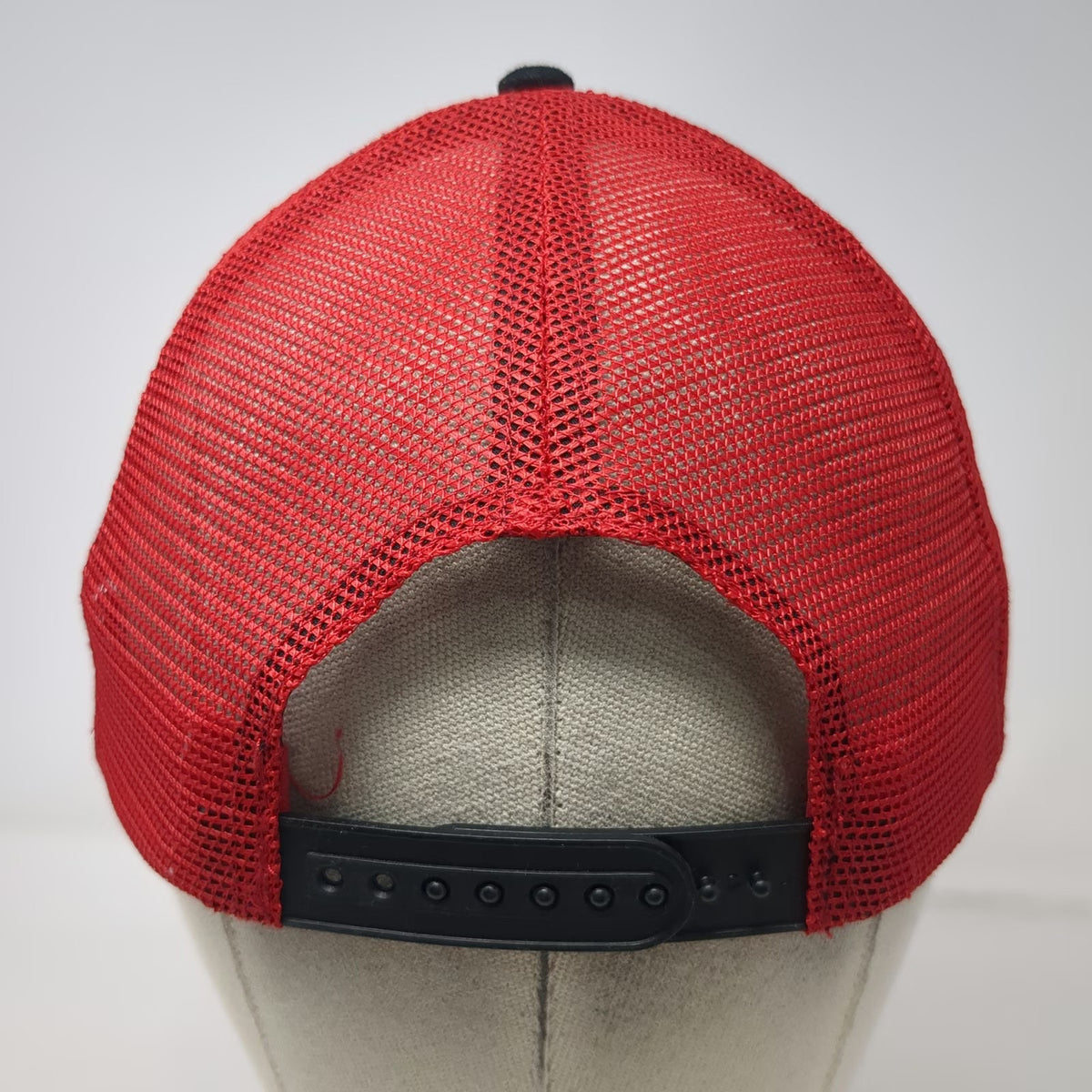 BAMKO Costco Wholesale Baseball Cap Black Red One Size Mesh Back Snapback Hat