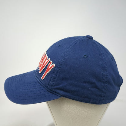 Old Navy Baseball Cap Blue One Size EST 94 Embroidered Cotton Slideback Hat