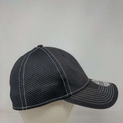 Fridays Fitted Mesh Back Hat Black L/XL Embroidered New Era 39Thirty
