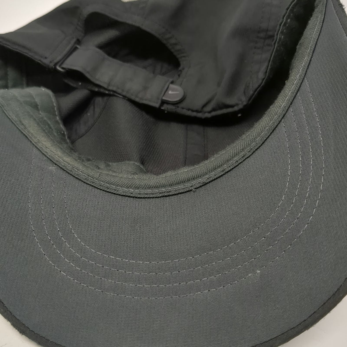 Nike Baseball Cap Black One Size Dri-FIT Legacy91 Swoosh Adjustable Athletic Hat