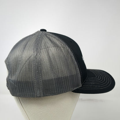 Richardson Trucker Hat Black One Size Mesh Back Snapback Toys For Tots Avimor