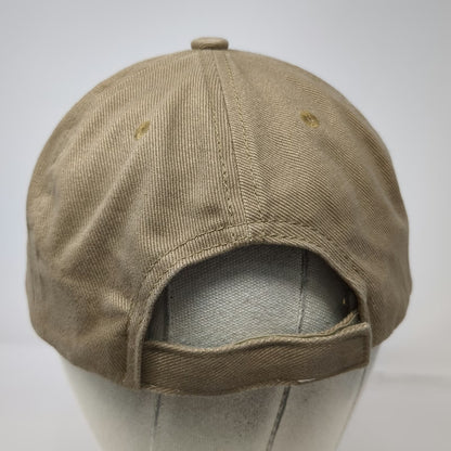 Hawaiian Headwear Baseball Cap Brown One Size Embroidered Hawaii Canoe Brim Hat