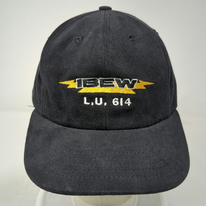 Frank Doolittle Co IBEW Local 614 Baseball Cap Black OS Strapback Union Hat